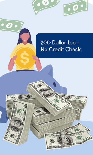 200 Dollar Loan No Credit Check